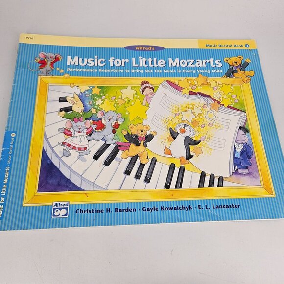Alfred Music for Little Mozart Piano Learning Prep Level 3 Lesson Recital Lot 2 - Picture 6 of 11